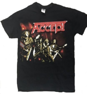 Accept - Accept T-Shirt Live 85 i gruppen Minishops / Accept hos Bengans Skivbutik AB (3733628)