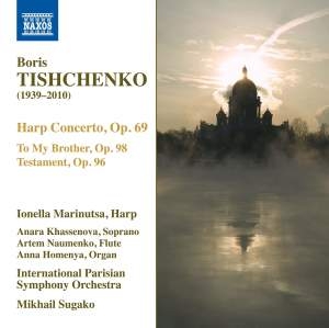 Tishchenko Boris Ivanovich - Complete Works For Harp i gruppen Externt_Lager / Naxoslager hos Bengans Skivbutik AB (3733875)
