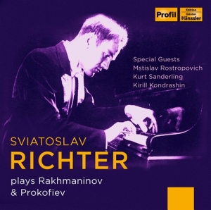 Miaskovsky Nikolai Prokofiev Ser - Sviatoslav Richter Plays Rachmanino i gruppen Externt_Lager / Naxoslager hos Bengans Skivbutik AB (3743405)