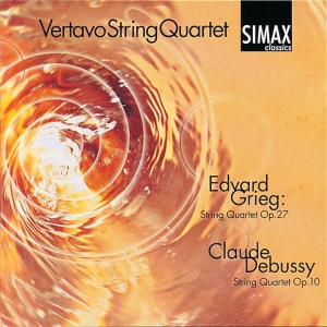 Vertavo String Quartet - Grieg/Debussy i gruppen Externt_Lager / Naxoslager hos Bengans Skivbutik AB (3744981)