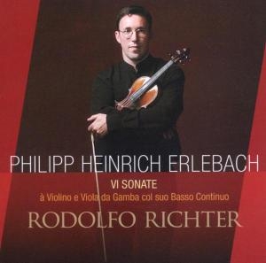 Erlebach Philipp Heinrich - Vi Sonate i gruppen Externt_Lager / Naxoslager hos Bengans Skivbutik AB (3746126)