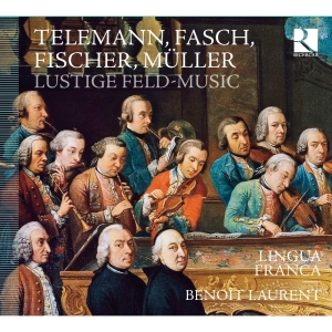 Fasch/Telemann/Muller - Fasch/Telemann/Muller /  Lustige i gruppen Externt_Lager / Naxoslager hos Bengans Skivbutik AB (3760531)