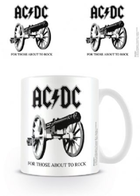 AC/DC - Those About To Rock Coffee Mug i gruppen VI TIPSAR / Tips Merch hos Bengans Skivbutik AB (3778793)