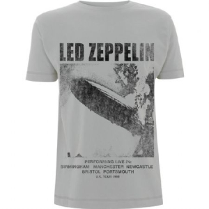Led Zeppelin - Led Zeppelin Unisex Tee: UK Tour '69 LZ1. i gruppen CDON - Exporterade Artiklar_Manuellt / T-shirts_CDON_Exporterade hos Bengans Skivbutik AB (3804684r)
