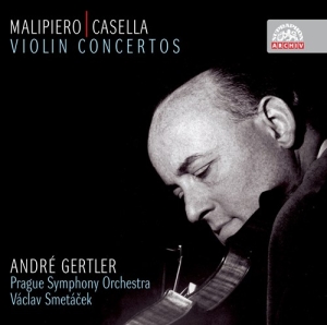 Malipiero Gian Francesco Casella - Violin Concertos i gruppen Externt_Lager / Naxoslager hos Bengans Skivbutik AB (3814619)