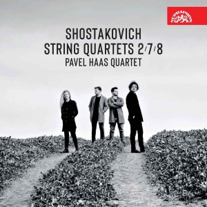 Shostakovich Dmitri - String Quartet Nos. 2, 7 & 8 i gruppen Externt_Lager / Naxoslager hos Bengans Skivbutik AB (3817500)