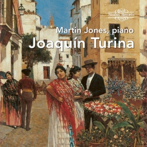 Turina Joaquin - Martin Jones Plays Turina i gruppen Externt_Lager / Naxoslager hos Bengans Skivbutik AB (3819195)