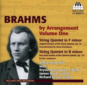 Brahms - Brahms By Arrangement Vol 1 i gruppen Externt_Lager / Naxoslager hos Bengans Skivbutik AB (3837541)