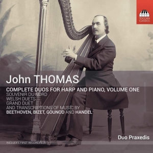 Thomas John - Complete Duos For Harp And Piano, V i gruppen Externt_Lager / Naxoslager hos Bengans Skivbutik AB (3846255)