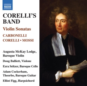 Corelli Arcangelo Carbonelli Gio - Corelli's Band - Violin Sonatas i gruppen Externt_Lager / Naxoslager hos Bengans Skivbutik AB (3866211)