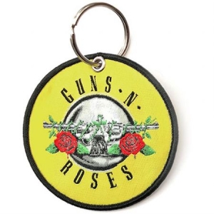 Guns N' Roses - Guns N' Roses Keychain: Classic Circle Logo (Double Sided Patch) i gruppen ÖVRIGT / Merchandise hos Bengans Skivbutik AB (3880844)