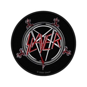 Slayer - Pentagram Standard Patch i gruppen MERCHANDISE / Merch / Hårdrock hos Bengans Skivbutik AB (3882170)