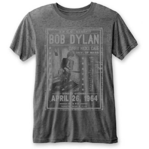 Bob Dylan - Unisex Tee: Curry Hicks Cage (Burn Out) i gruppen ÖVRIGT / Merch T-shirts / Classic Tours hos Bengans Skivbutik AB (3912587r)
