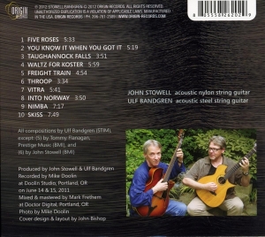 Stowell John & Ulf Bandgren - Throop i gruppen CD / Jazz hos Bengans Skivbutik AB (3931354)
