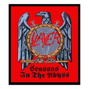 Slayer - Seasons In The Abyss Eagle Standard Patc i gruppen MERCHANDISE / Merch / Hårdrock hos Bengans Skivbutik AB (3959793)