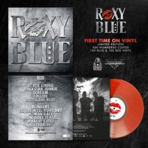 Roxy Blue - Roxy Blue (Red Vinyl) i gruppen VINYL / Hårdrock/ Heavy metal hos Bengans Skivbutik AB (3969449)