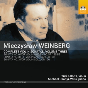 Weinberg Mieczyslaw - Complete Violin Sonatas, Vol. 3 i gruppen Externt_Lager / Naxoslager hos Bengans Skivbutik AB (3972695)