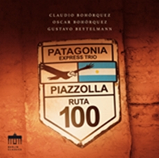 Piazzolla Astor Beytelmann Gusta - Patagonia Express Trio i gruppen Externt_Lager / Naxoslager hos Bengans Skivbutik AB (3976421)