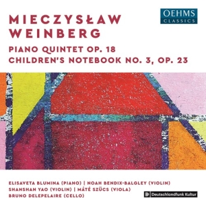 Weinberg Mieczyslaw - Piano Quintet, Op. 18 & Children´S i gruppen Externt_Lager / Naxoslager hos Bengans Skivbutik AB (3983173)