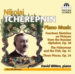 Tcherepnin Nikolai - Piano Music i gruppen Externt_Lager / Naxoslager hos Bengans Skivbutik AB (3985267)