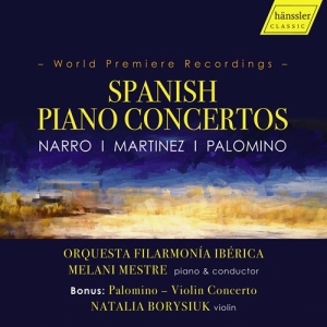 Martinez Mariana Narro Manuel P - Spanish Piano Concertos i gruppen Externt_Lager / Naxoslager hos Bengans Skivbutik AB (3985415)