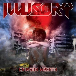 Illusory - Crimson Wreath i gruppen CD / Hårdrock/ Heavy metal hos Bengans Skivbutik AB (3987062)
