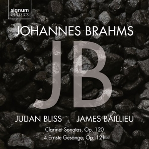 Johannes Brahms - Clarinet Sonatas Op. 120 & 4 Ernste i gruppen Externt_Lager / Naxoslager hos Bengans Skivbutik AB (3988827)