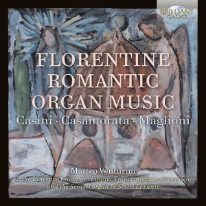 Casamorata Luigi Ferdinando Casin - Florentine Romantic Organ Music i gruppen Externt_Lager / Naxoslager hos Bengans Skivbutik AB (3992602)