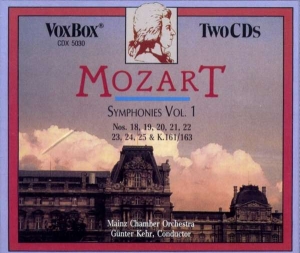 Mozart Wolfgang Amadeus - Symphonies Vol. 1 i gruppen Externt_Lager / Naxoslager hos Bengans Skivbutik AB (3994504)