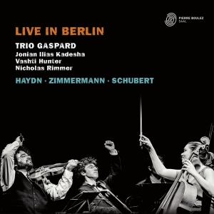 Trio Gaspard - Schubert/Zimmermann/Haydn : Live In Berl i gruppen CD / Klassiskt,Övrigt hos Bengans Skivbutik AB (4000742)
