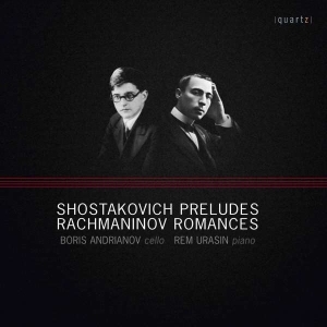Shostakovich Dmitri Rachmaninov - Preludes & Romances i gruppen Externt_Lager / Naxoslager hos Bengans Skivbutik AB (4021805)