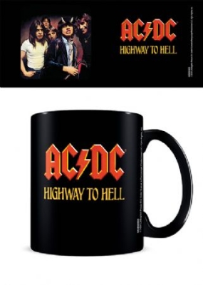 AC/DC - Coffe Mug (Highway To Hell) Black i gruppen VI TIPSAR / Tips Merch hos Bengans Skivbutik AB (4045124)