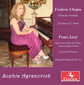 Agranovich Sophia - Piano Works i gruppen CD / Klassiskt,Övrigt hos Bengans Skivbutik AB (4049710)