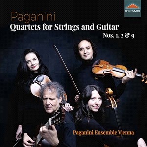 Paganini Nicolo - Quartets For Strings And Guitar Nos i gruppen Externt_Lager / Naxoslager hos Bengans Skivbutik AB (4051809)