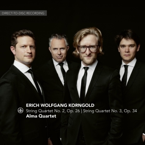 Alma Quartet - Korngold: String Quartet No. 2, Op. 26/S i gruppen CD / Klassiskt,Övrigt hos Bengans Skivbutik AB (4052538)