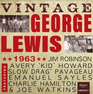 Lewis George - Vintage George Lewis 1963 i gruppen CD / Jazz/Blues hos Bengans Skivbutik AB (4053986)