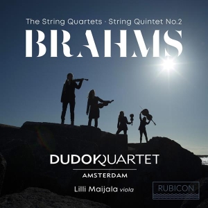 Dudok Quartet Amsterdam / Lilli Maijala - Brahms: Streichqartette 1-3/Streichquint i gruppen CD / Klassiskt,Övrigt hos Bengans Skivbutik AB (4068819)