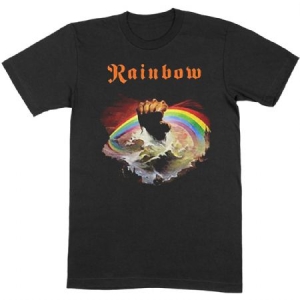 Rainbow - Rainbow Unisex Tee: Rising i gruppen MERCH / T-Shirt / Sommar T-shirt 23 hos Bengans Skivbutik AB (4074320r)
