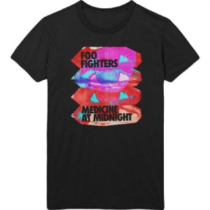 Foo Fighters - Foo Fighters Unisex Tee : Medicine At Midnight i gruppen MERCH / T-Shirt / Sommar T-shirt 23 hos Bengans Skivbutik AB (4075018r)