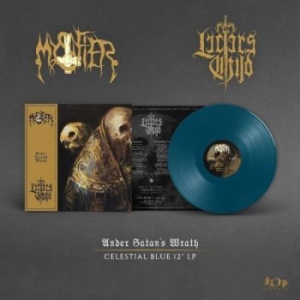 Lucifers Child / Mystifier - Under Satans Wrath (Blue Vinyl Lp) i gruppen VINYL / Hårdrock/ Heavy metal hos Bengans Skivbutik AB (4088164)