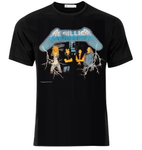 Metallica - Metallica T-Shirt Group 1984 Ride The Lightning i gruppen ÖVRIGT / Merchandise hos Bengans Skivbutik AB (4111139)
