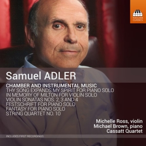 Adler Samuel - Chamber And Instrumental Music i gruppen Externt_Lager / Naxoslager hos Bengans Skivbutik AB (4116986)