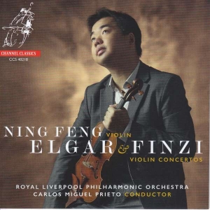Edward Elgar Gerald Finzi - Elgar & Finzi Violin Concertos i gruppen Externt_Lager / Naxoslager hos Bengans Skivbutik AB (4120166)