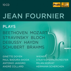 Isaac Albeniz Ludwig Van Beethoven - Jean Fournier Plays Beethoven, Moza i gruppen Externt_Lager / Naxoslager hos Bengans Skivbutik AB (4132947)