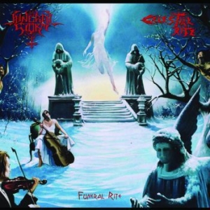 Funeral Storm / Celestial Rite - Funeral Rite - Split i gruppen CD / Hårdrock/ Heavy metal hos Bengans Skivbutik AB (4137196)