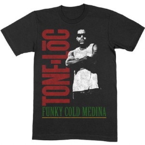 Tone-Loc - Unisex Tee: Funky Cold Medina i gruppen MERCH / T-Shirt / Sommar T-shirt 23 hos Bengans Skivbutik AB (4141214r)