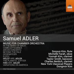 Adler Samuel - Music For Chamber Orchestra i gruppen Externt_Lager / Naxoslager hos Bengans Skivbutik AB (4142826)