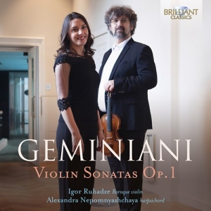 Geminiani Francesco - Violin Sonatas Op. 1 i gruppen Externt_Lager / Naxoslager hos Bengans Skivbutik AB (4145973)