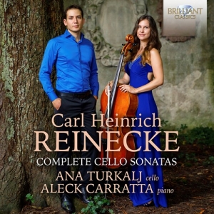Reinecke Carl Heinrich - Complete Cello Sonatas i gruppen Externt_Lager / Naxoslager hos Bengans Skivbutik AB (4146017)