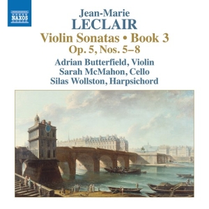 Leclair Jean-Marie - Violin Sonatas, Book 3, Op. 5, Nos. i gruppen Externt_Lager / Naxoslager hos Bengans Skivbutik AB (4146952)
